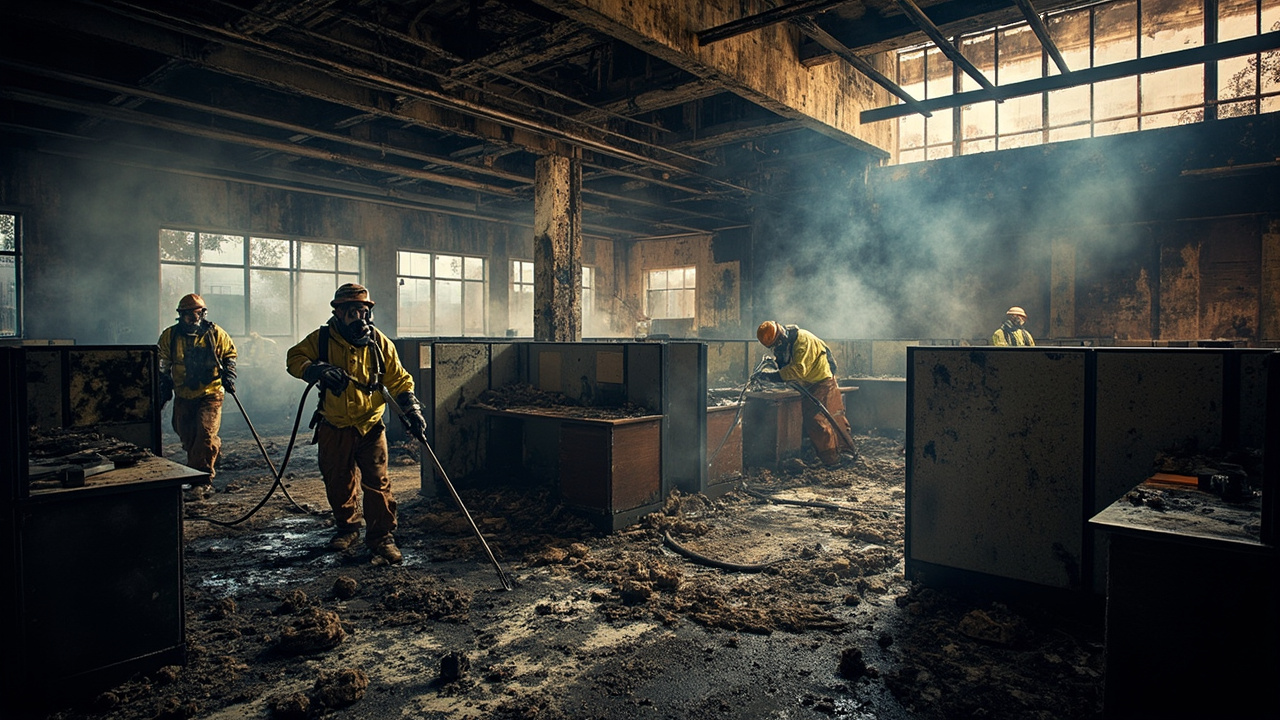 Commercial Fire & Smoke Cleanup in Chicago – Minimize Downtime and Protect Your Bottom Line