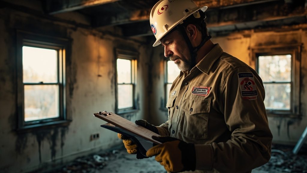 Fire Damage Safety Checklist in Chicago IL 60605