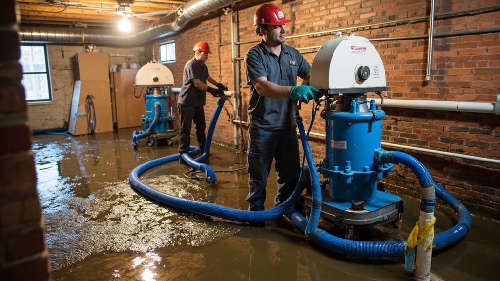 Dealing with a flooded basement in lakeview and ho