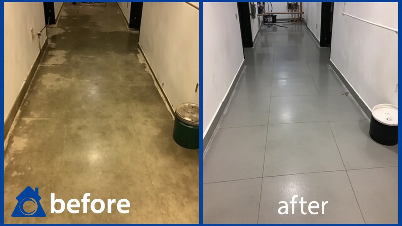 Deep cleaning and sanitizing after a flood in Uptown Chicago