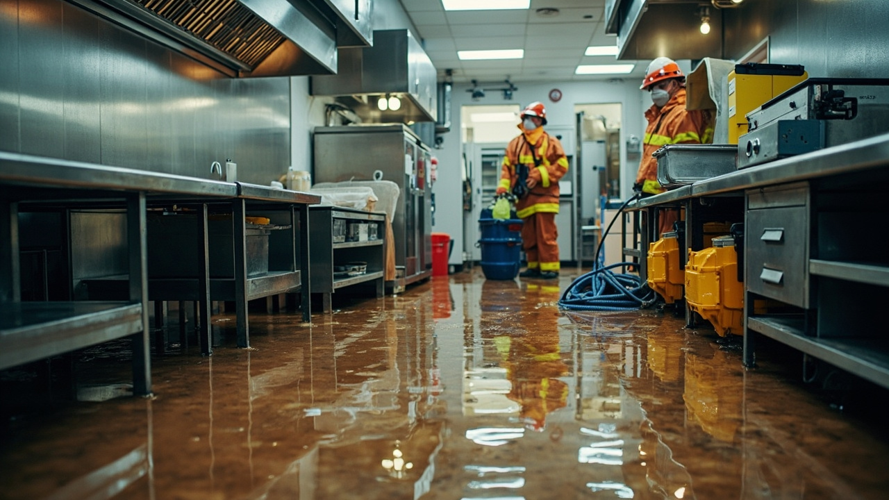 Emergency Restoration for Restaurant Kitchen Floods in Greektown
