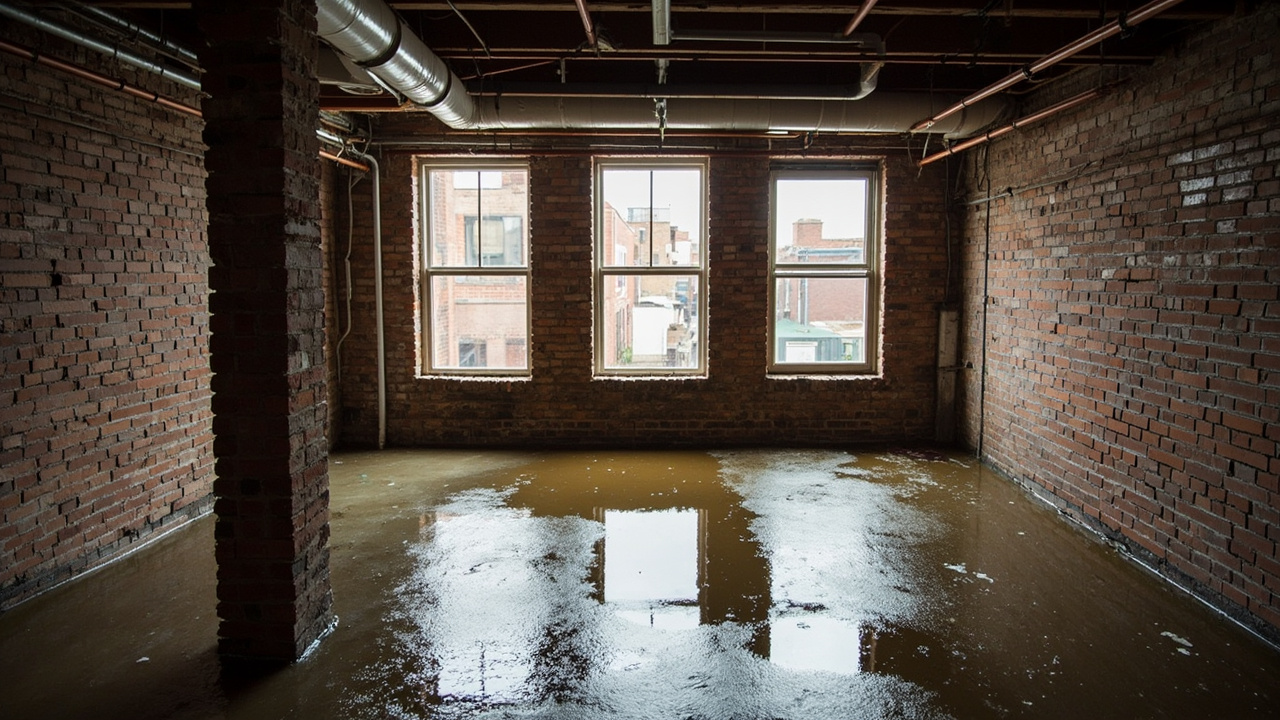 Fixing water damage from frozen pipes in Logan Square flats