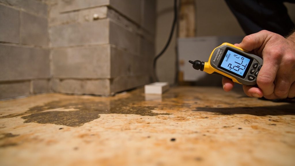 How to save luxury vinyl plank flooring after a fl