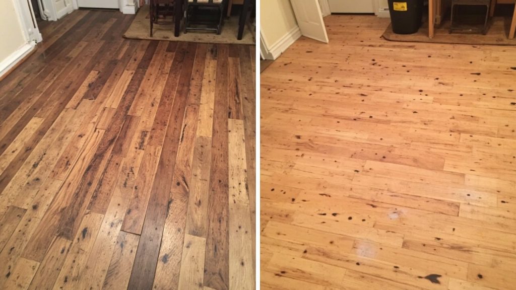 How we save water damaged hardwood floors in wicke
