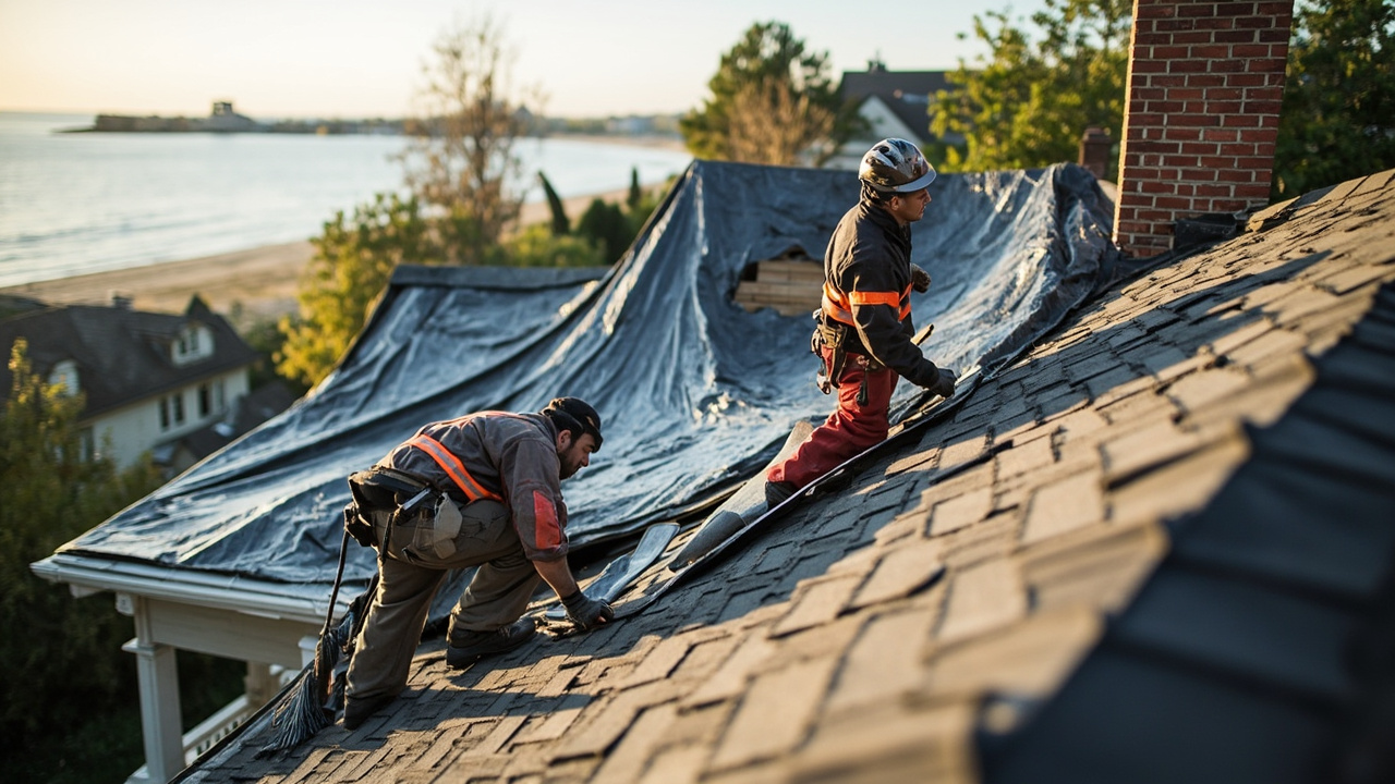 Rapid cleanup for roof leaks and storm damage in Rogers Park