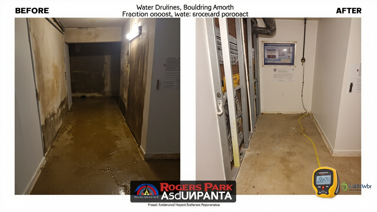 Rapid cleanup for roof leaks and storm damage in Rogers Park