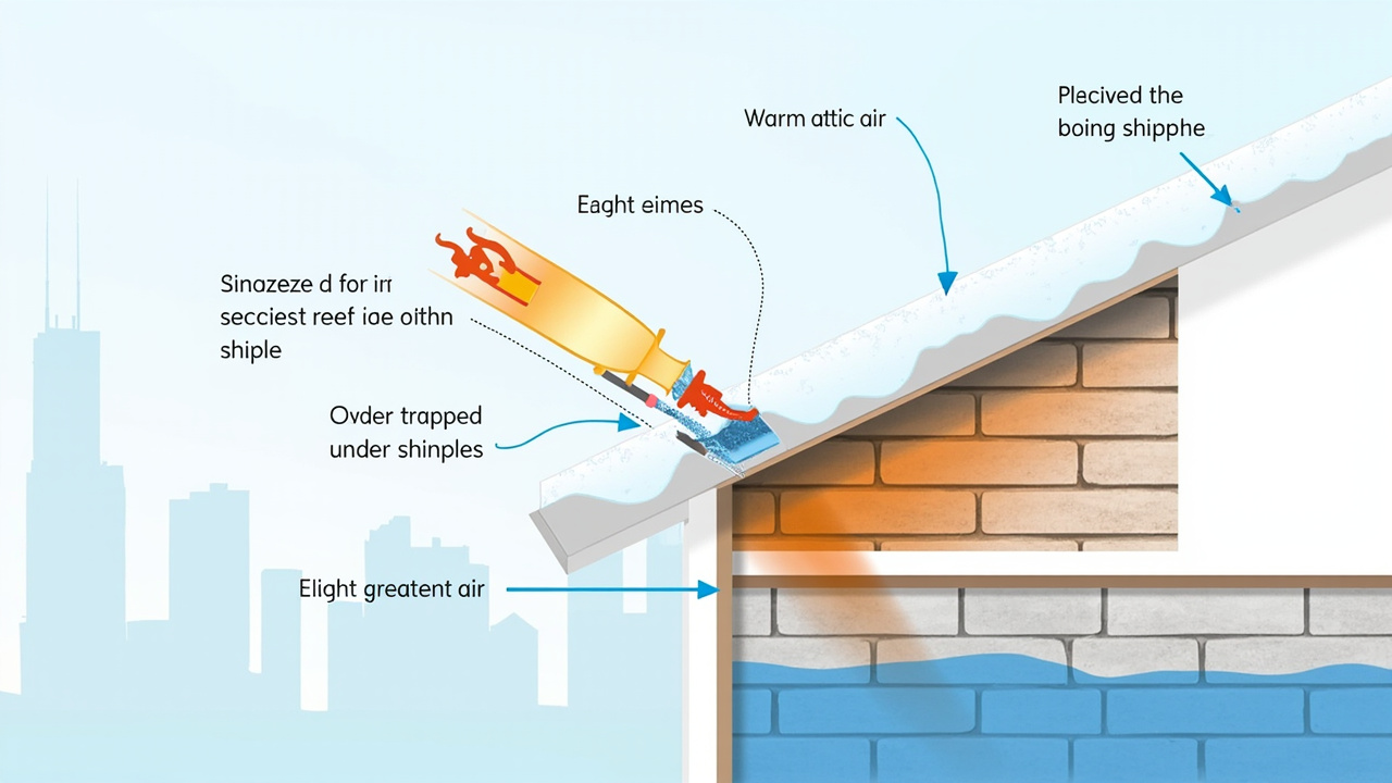 Repairing interior water damage from ice dams in Edgewater
