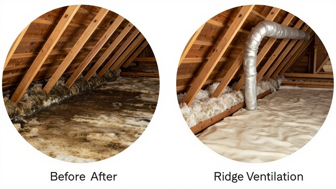 Repairing interior water damage from ice dams in Edgewater