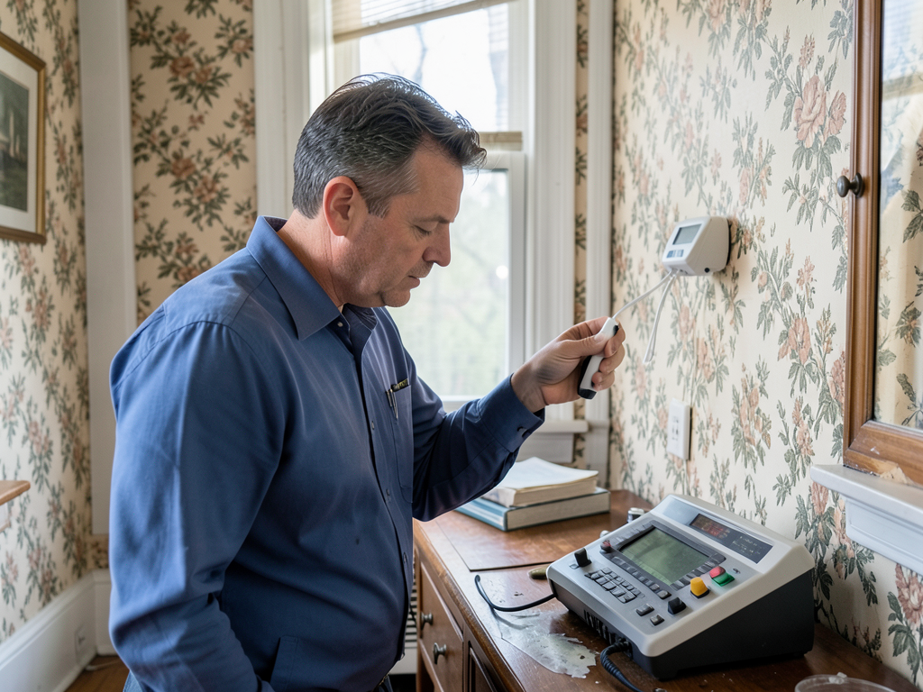Restoring vintage wallpaper and designer wallcoverings after a pipe burst