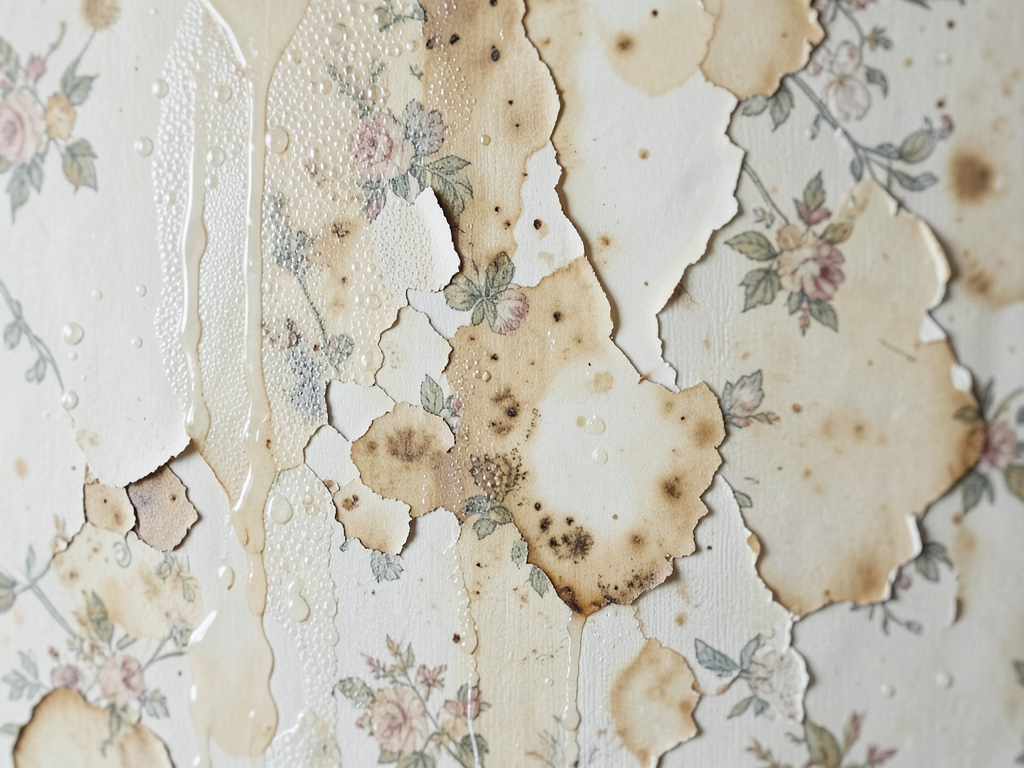 Restoring vintage wallpaper and designer wallcoverings after a pipe burst