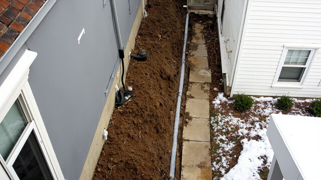 Should you install a French drain or an interior perimeter tile in your Belmont Cragin yard?