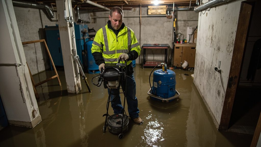 What to do when your sump pump fails during a buck