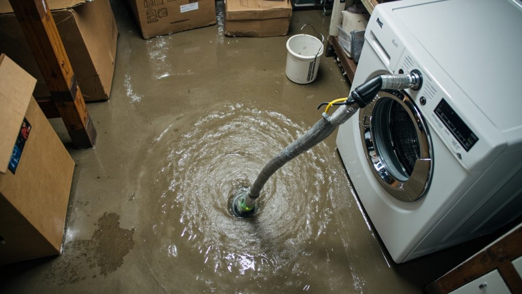 What to do when your washing machine floods your l