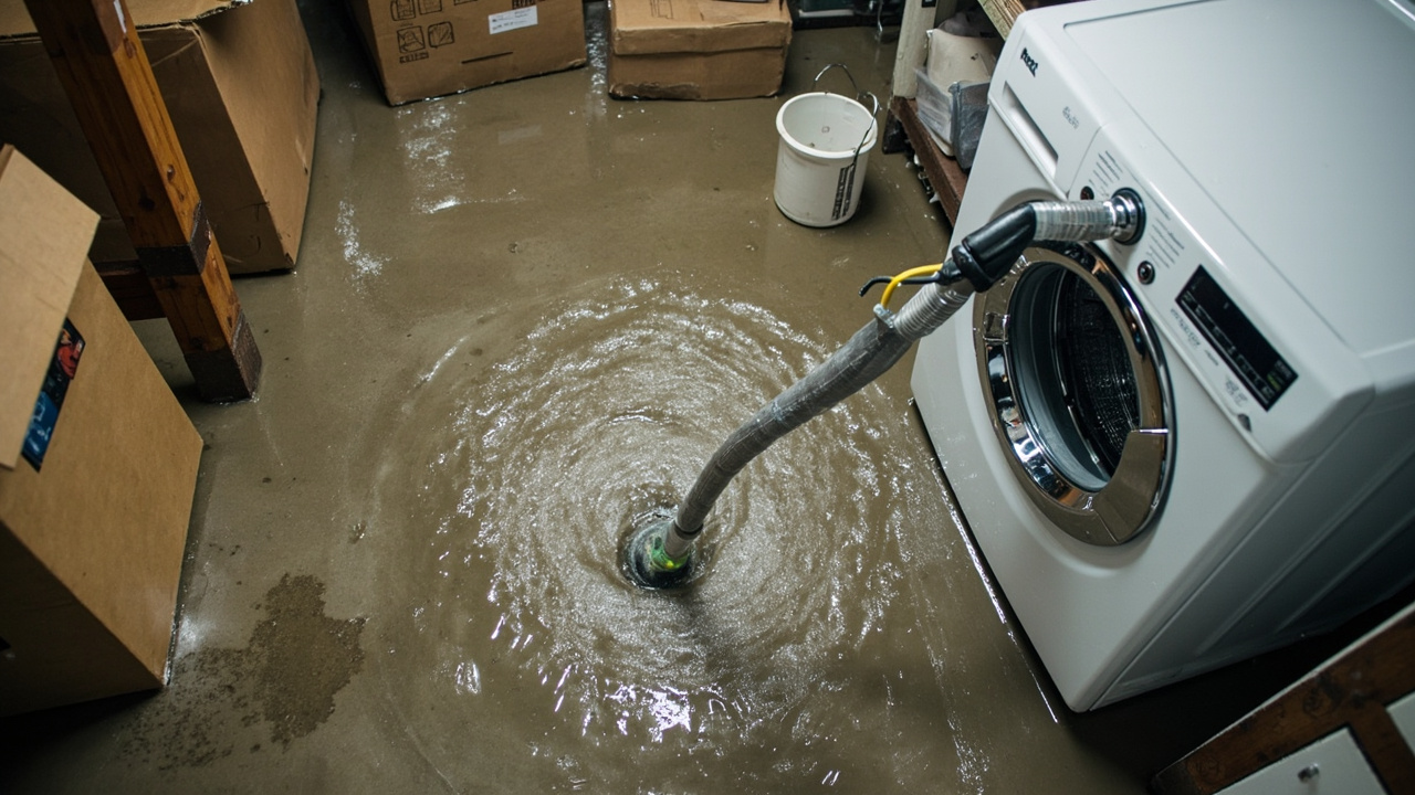 What to do when your washing machine floods your Little Village laundry room